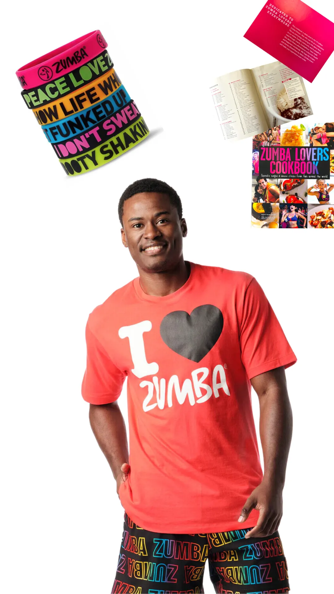 I Love Zumba Gift Pack - Red