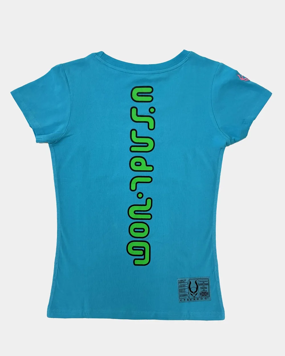 INVASION T-SHIRT TURQUOISE WOMENS