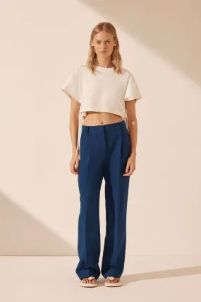 IRENA MID RISE PANT - OCEAN