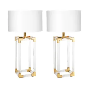 Jacques Column Table Lamp Bundle