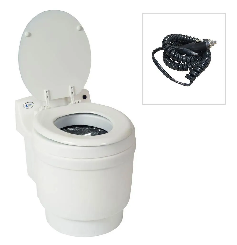 Laveo™ DF1045 Dry Flush Portable Toilet