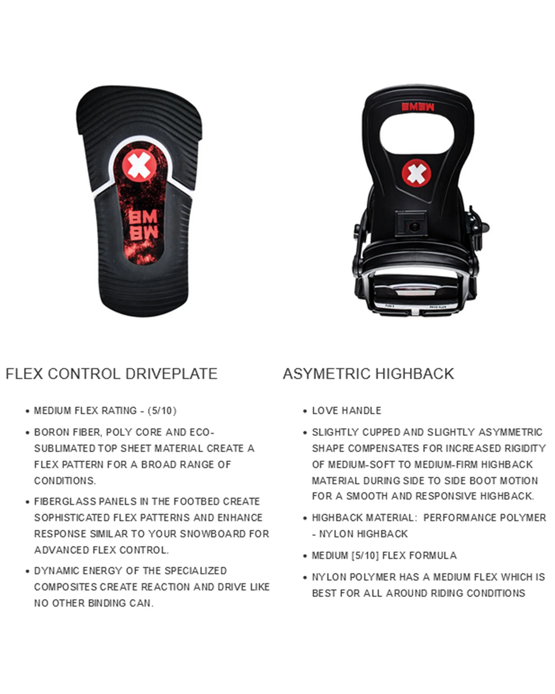 Men's Joint Snowboard Bindings