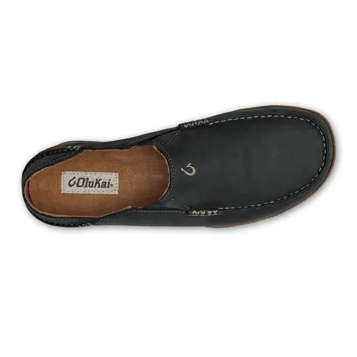 Mens Olukai Moloa in Black Toffee