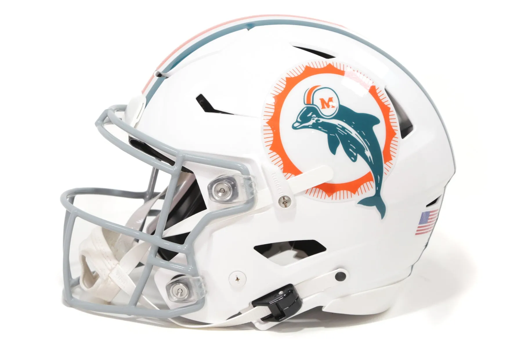 Miami Dolphins Riddell SpeedFlex Helmet - 1972 Throwback Scratch & Dent