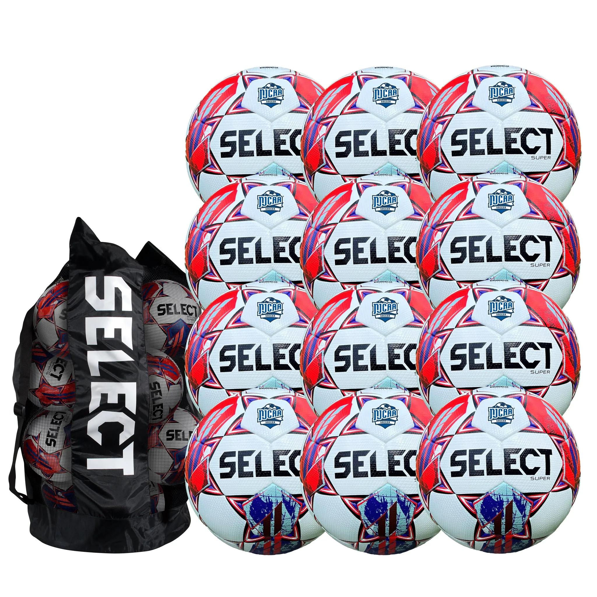 NJCAA Super v24 Pack - 12 Balls & Duffle