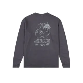 Only NY Astral Trip Long Sleeve T-Shirt - Vintage Black