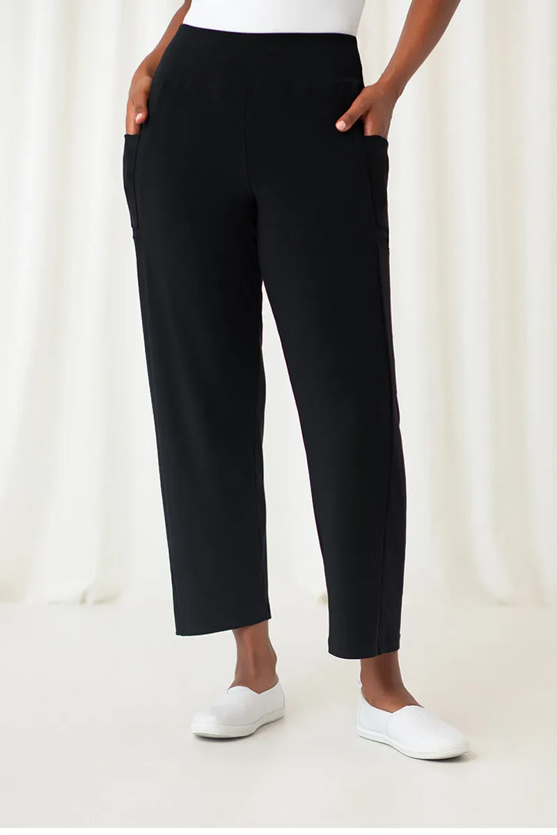 Pocket Ankle Pant | Black