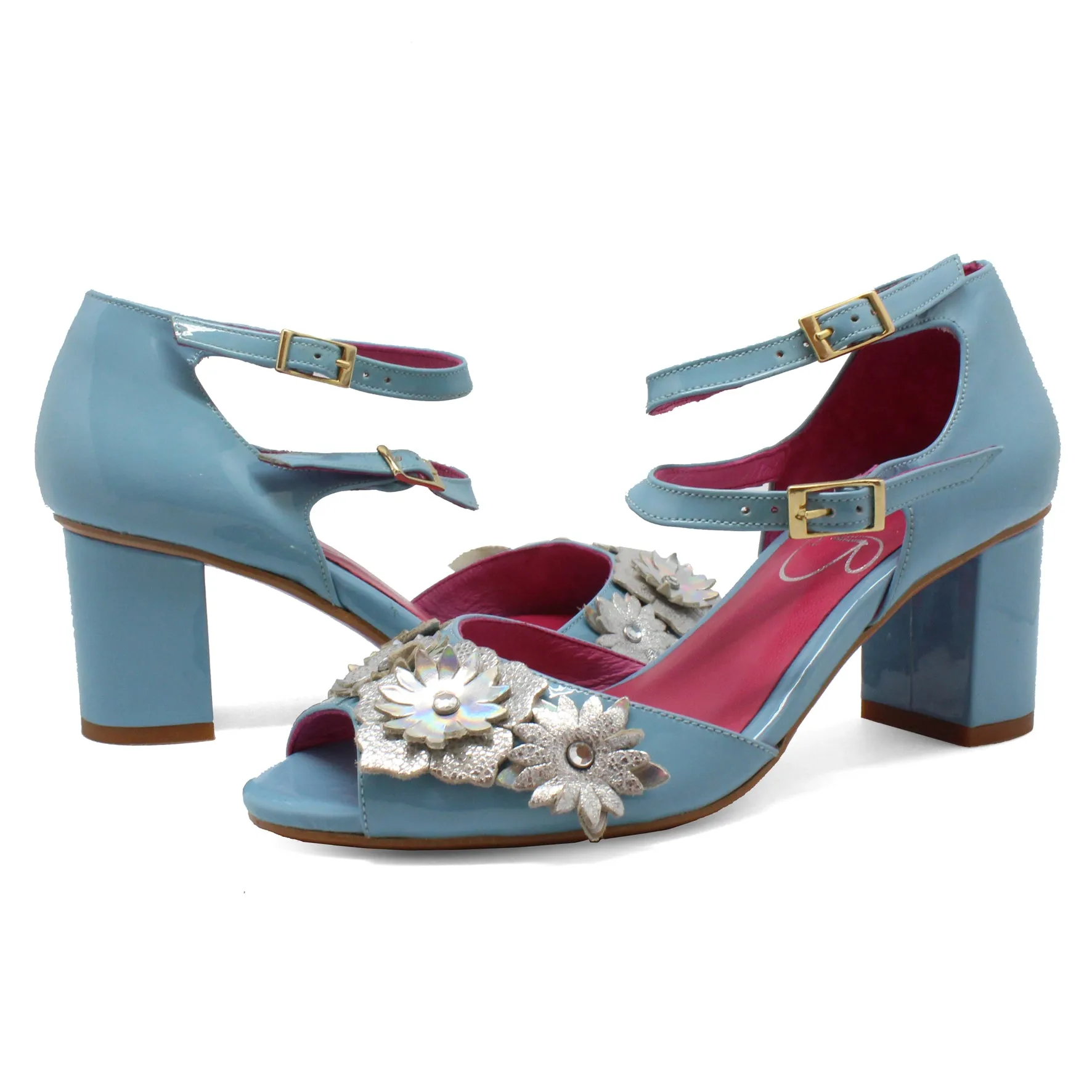 Poppy - Blue Patent - LAST PAIR 37!