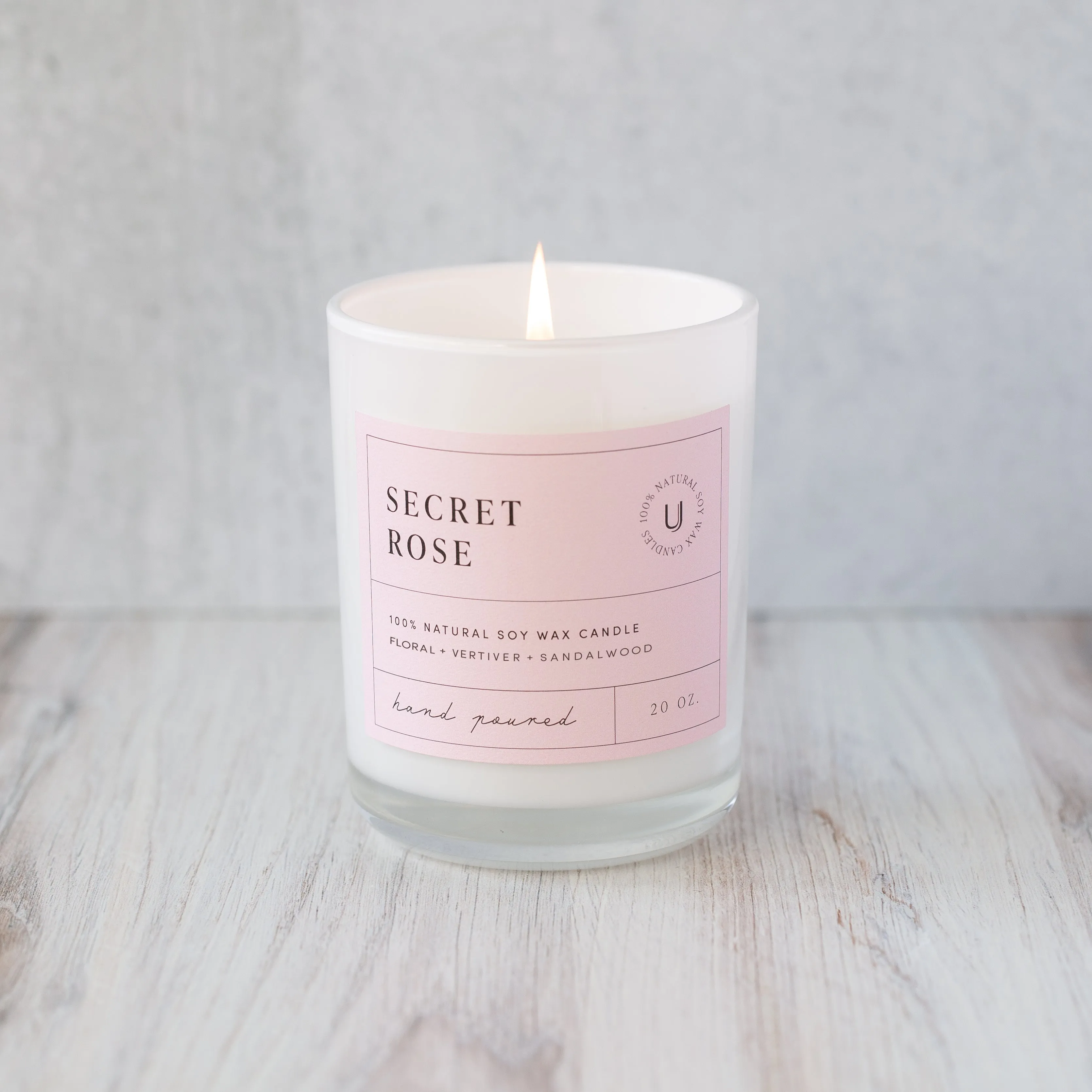 Secret Rose Candle