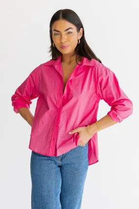 Selenia Pink Poplin Shirt