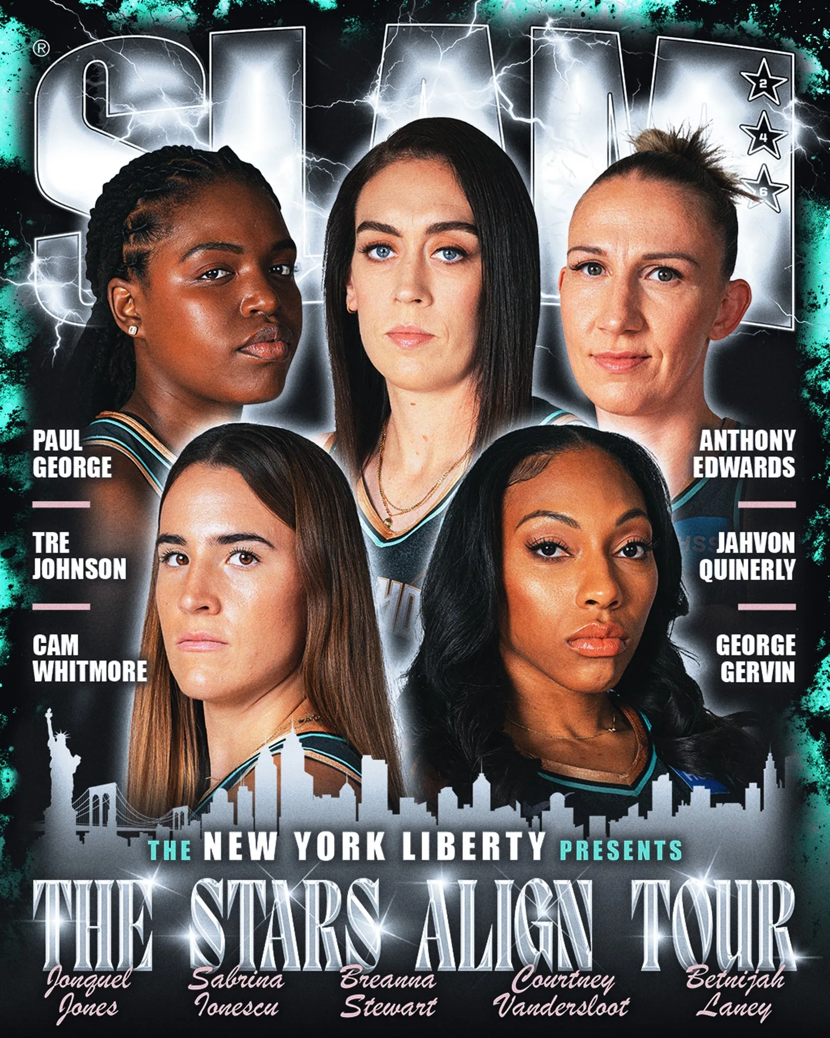 SLAM 246: New York Liberty (Cover 1 of 2)