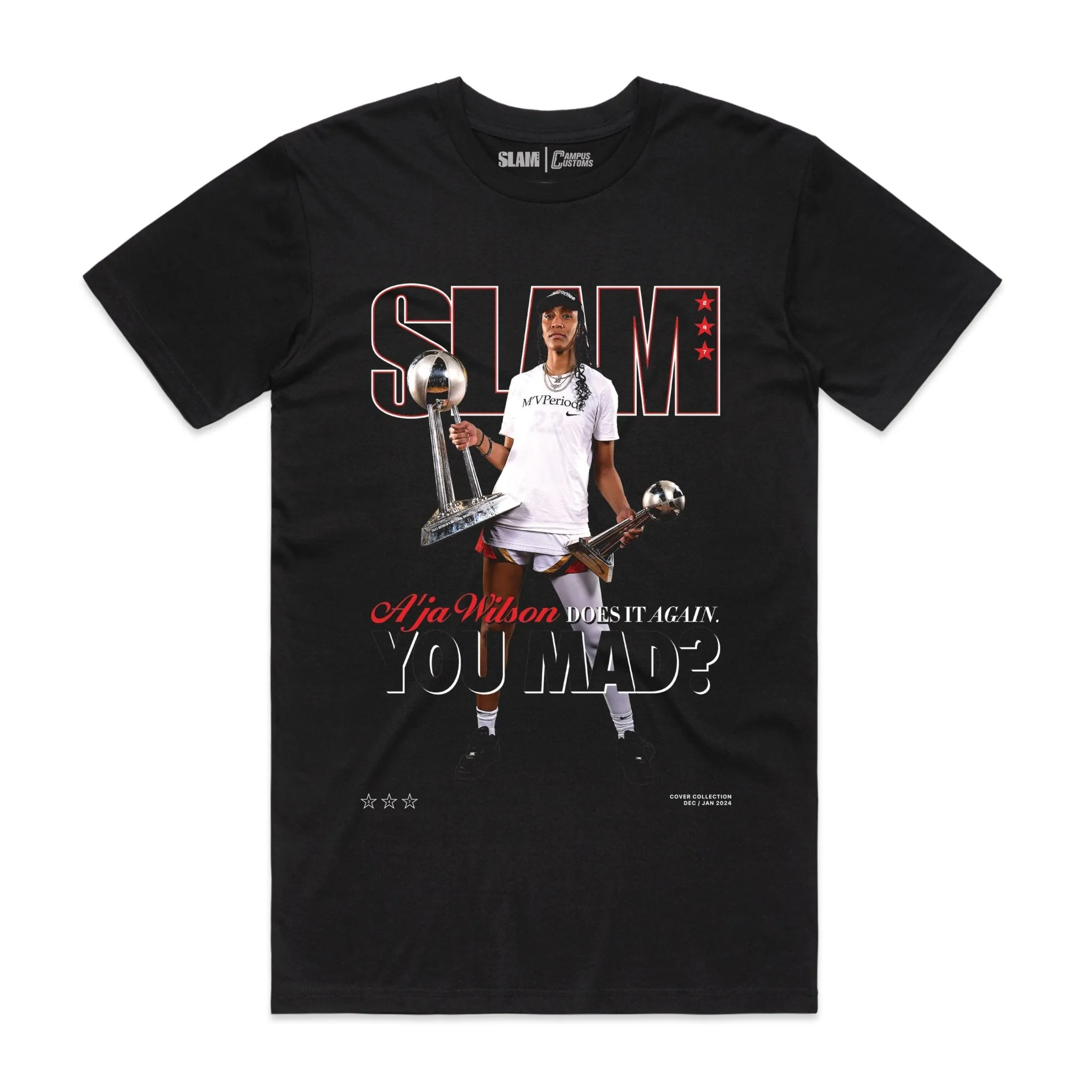 SLAM Cover Tee - A'ja Wilson (SLAM 247)