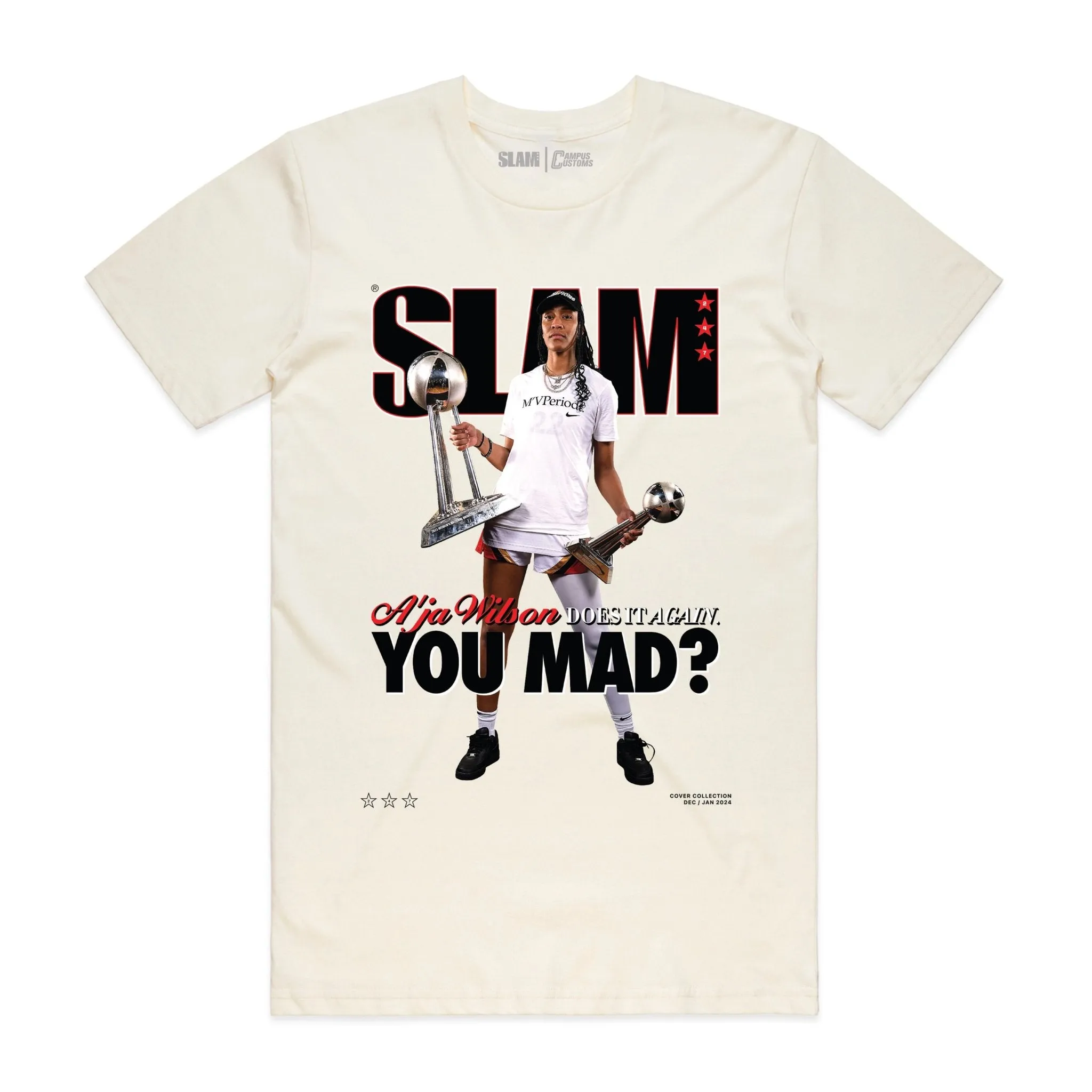 SLAM Cover Tee - A'ja Wilson (SLAM 247)