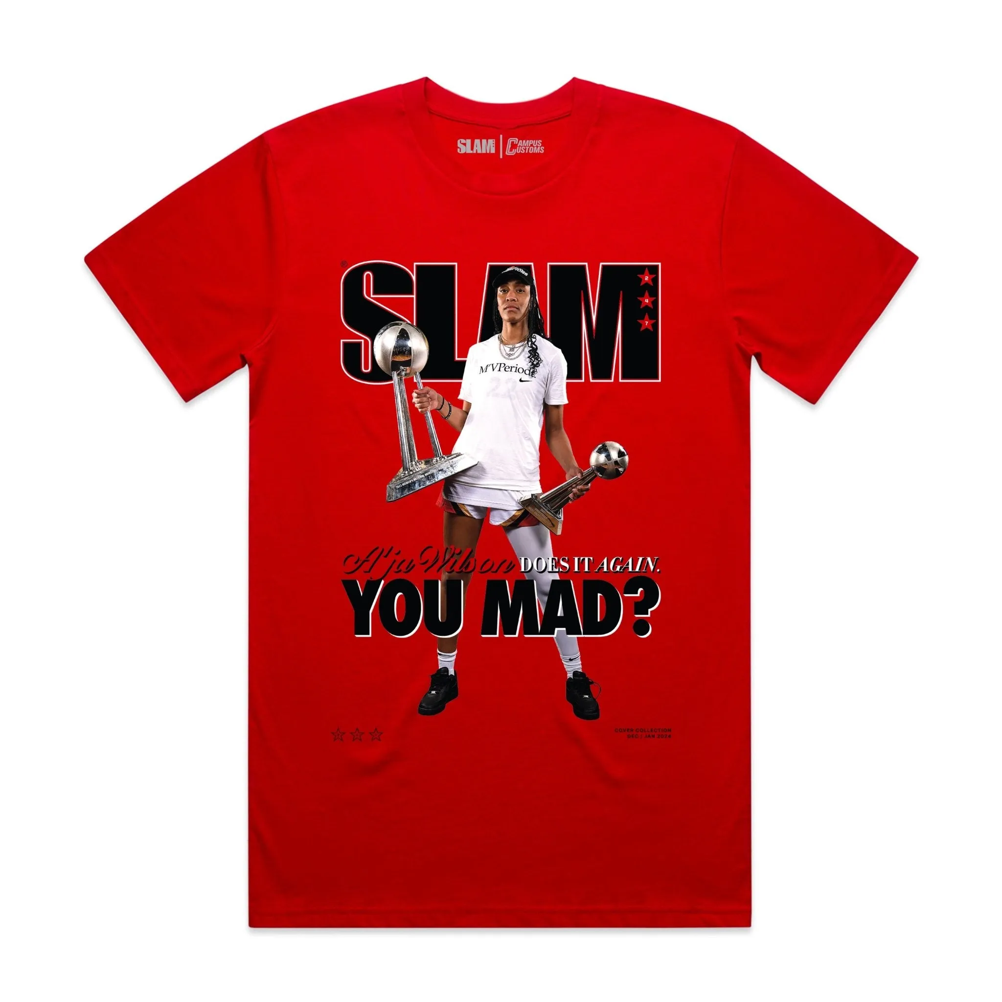 SLAM Cover Tee - A'ja Wilson (SLAM 247)