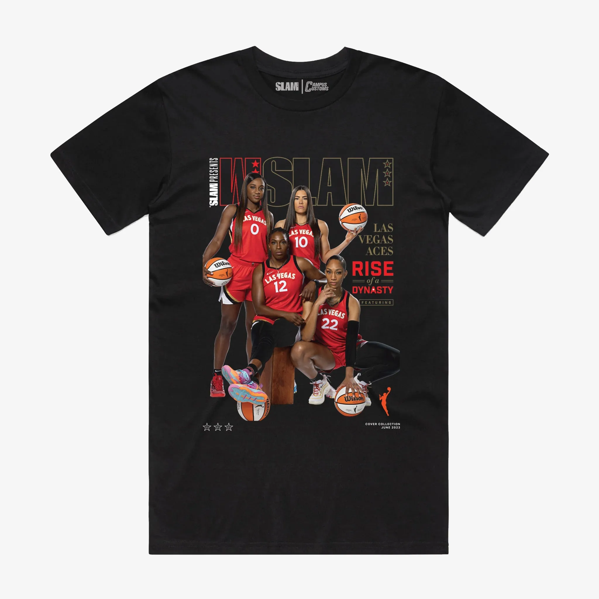 SLAM Cover Tee - Las Vegas Aces (WSLAM 3)