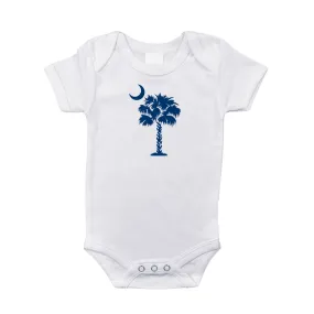 South Carolina Palmetto Moon Baby Onesie