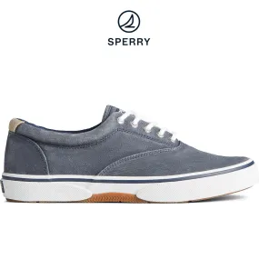 Sperry Men's Halyard Saltwashed Sneaker - Navy (STS23582)