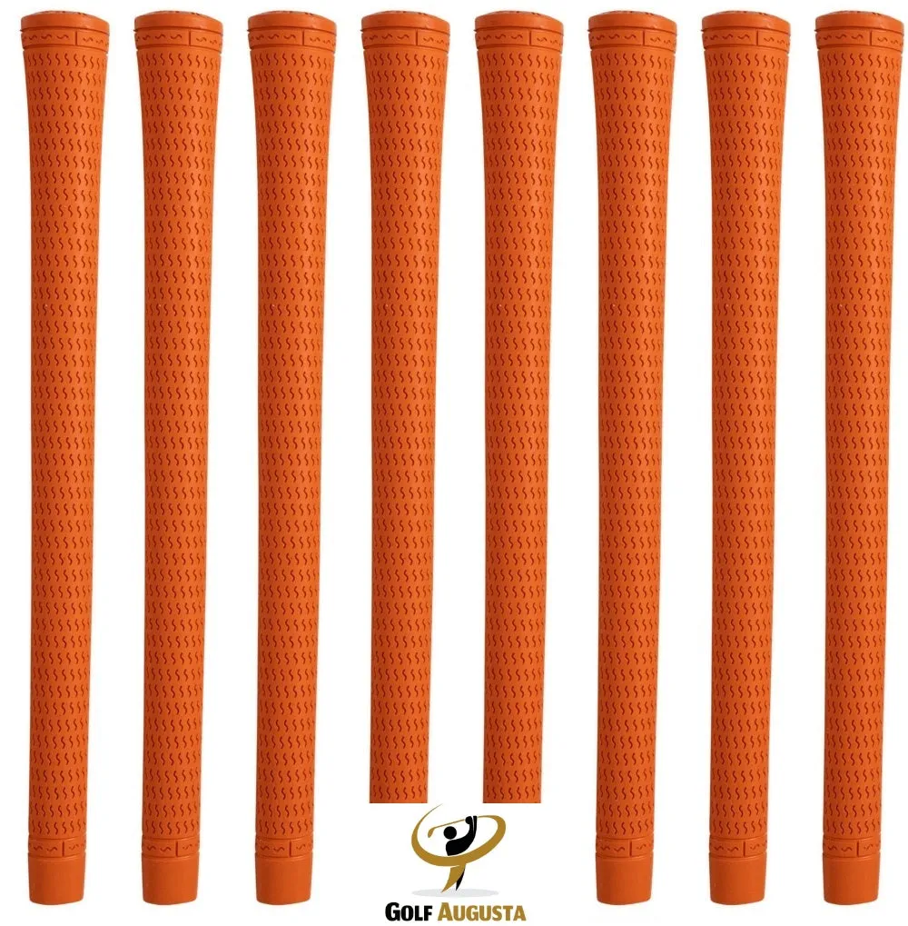 Star Sidewinder Standard Orange Golf Grips Made in the USA Quantity = 8