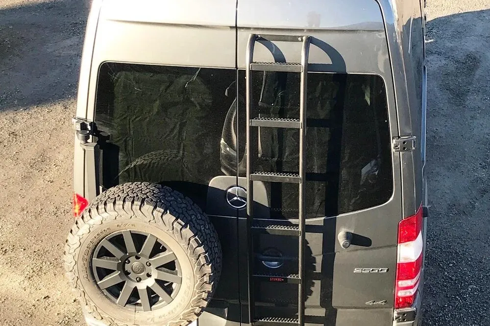 Stoked Sprinter Moab Rear Door Ladder