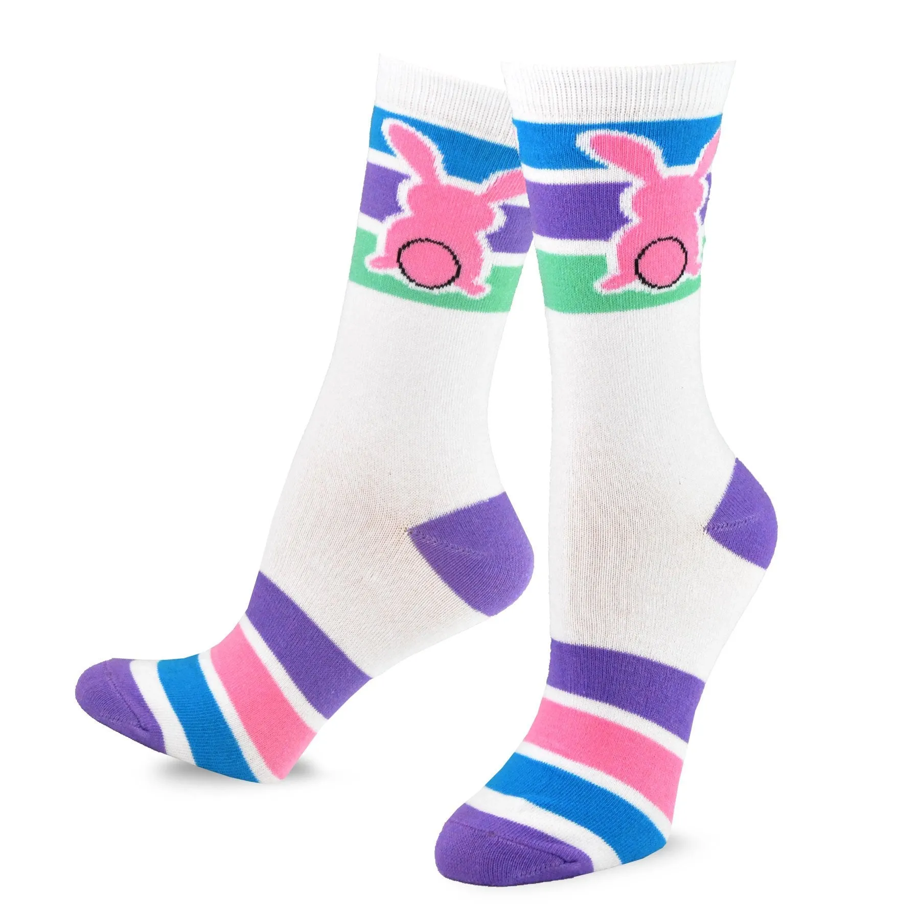 TeeHee Socks Women's Easter Cotton Crew Assorted 6-Pack (11941)