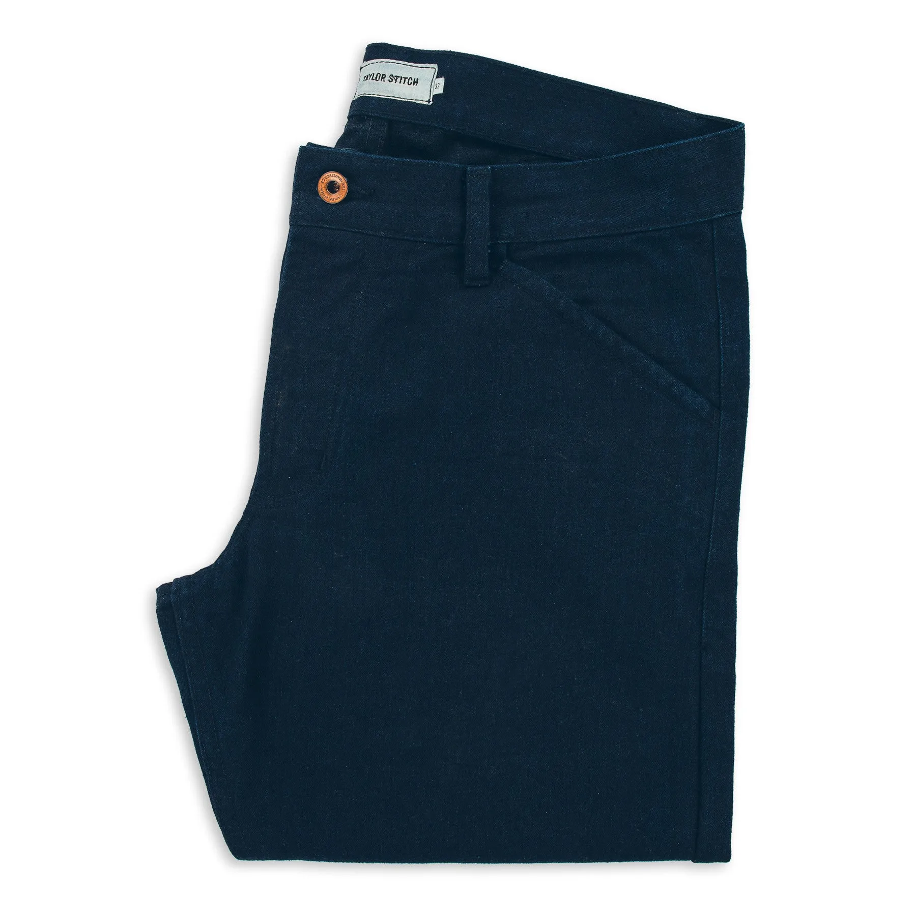 The Camp Pant in Indigo Selvage Twill