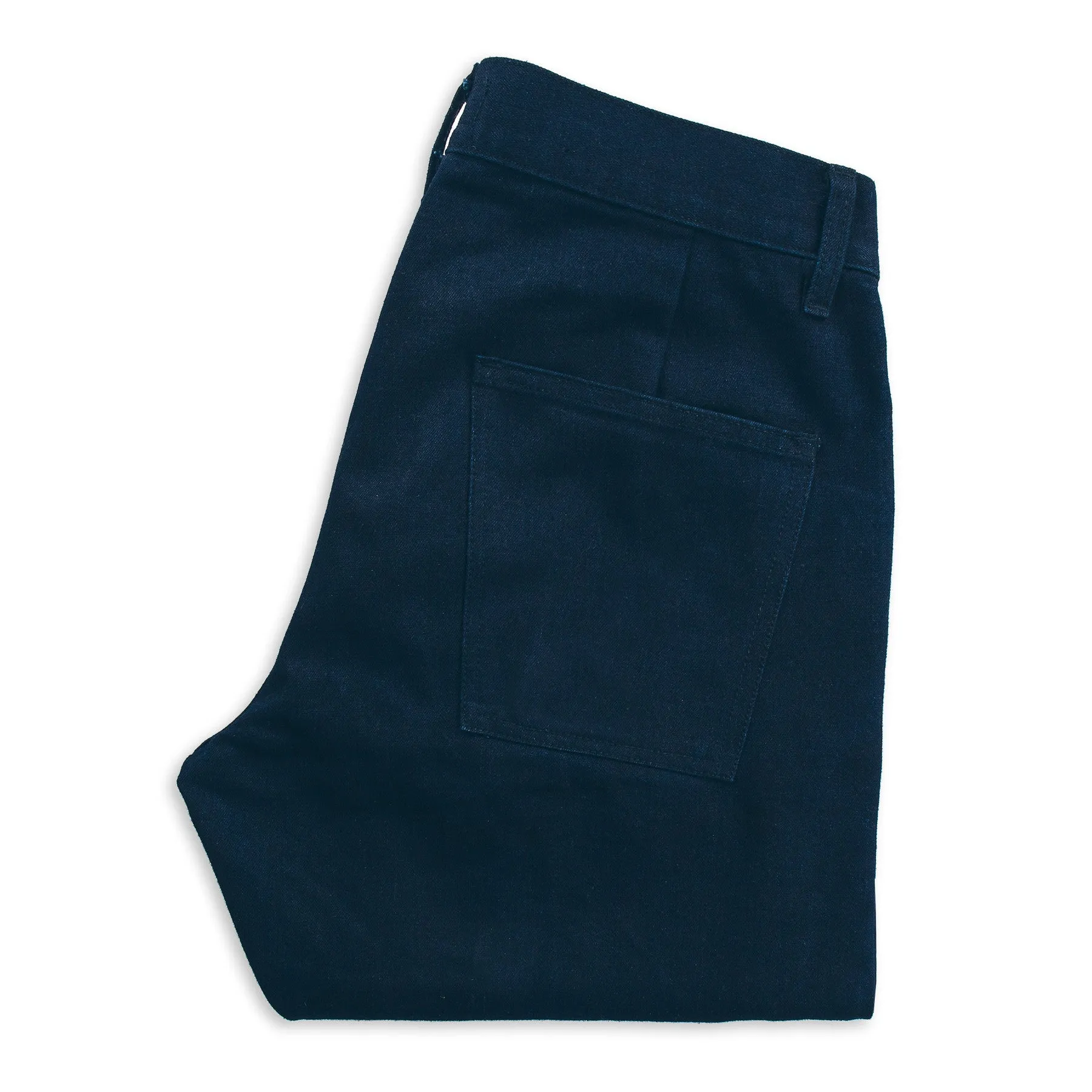 The Camp Pant in Indigo Selvage Twill