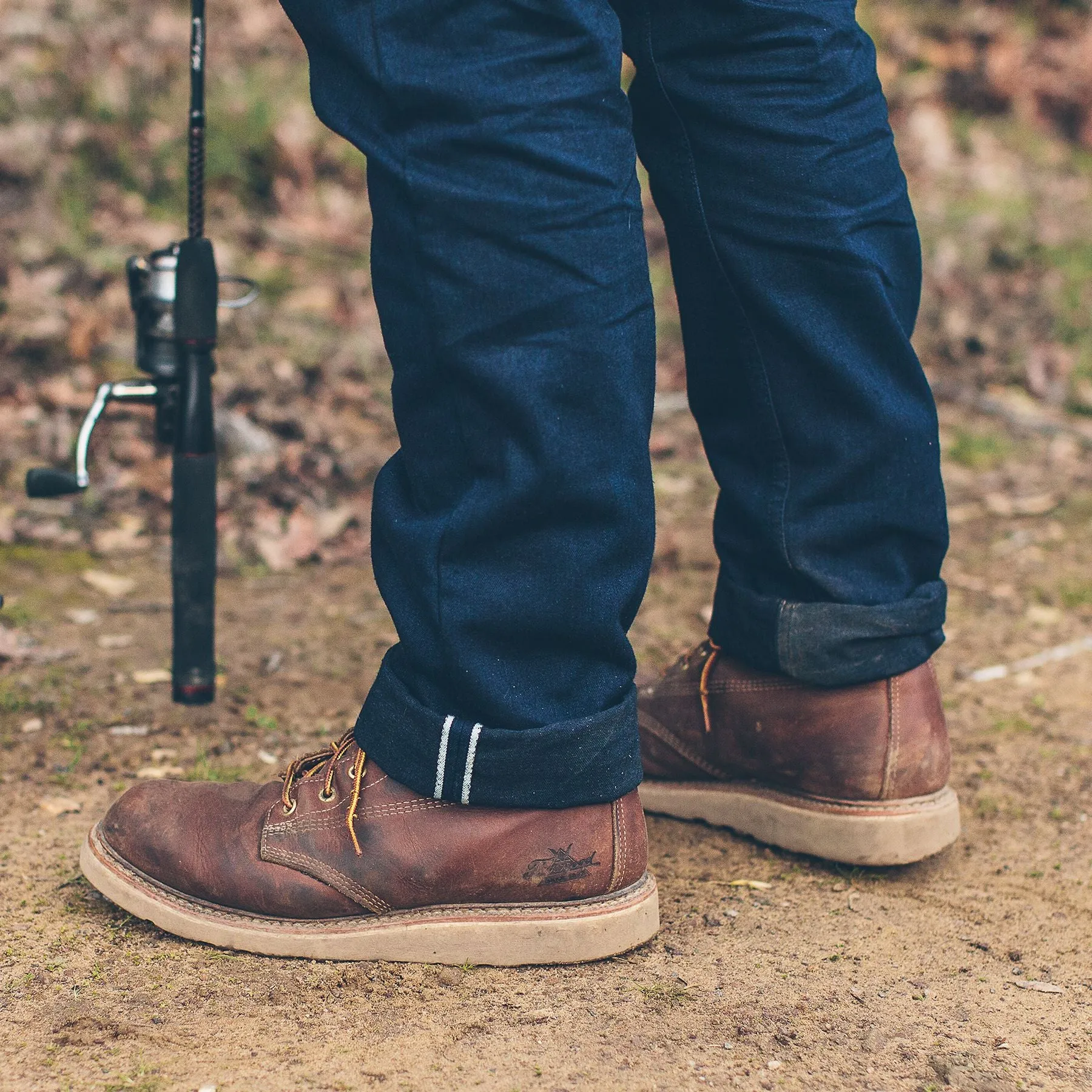 The Camp Pant in Indigo Selvage Twill