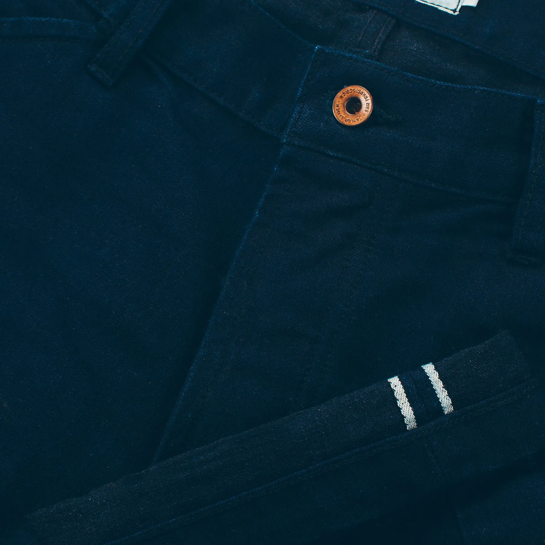 The Camp Pant in Indigo Selvage Twill