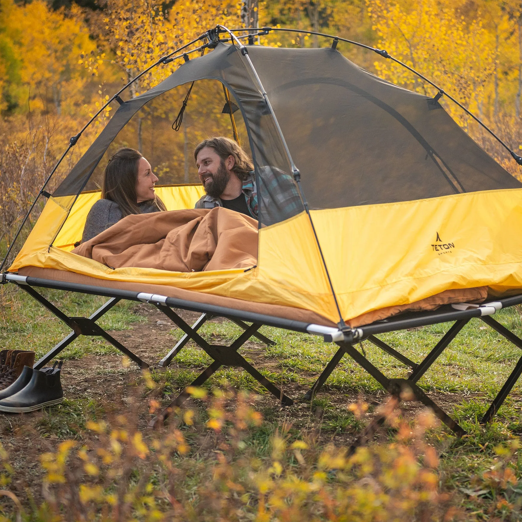 Universal XL Camp Cot with Pivot Arm