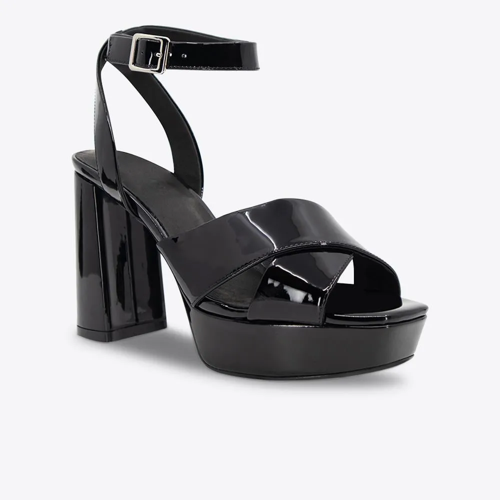 Xanadu Heel Patent Black