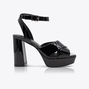 Xanadu Heel Patent Black